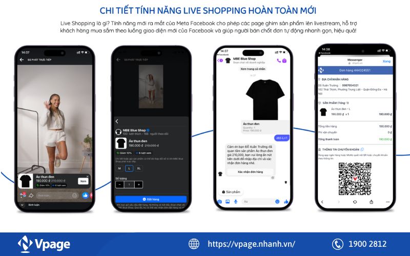 Ghim sản phẩm trên livestream